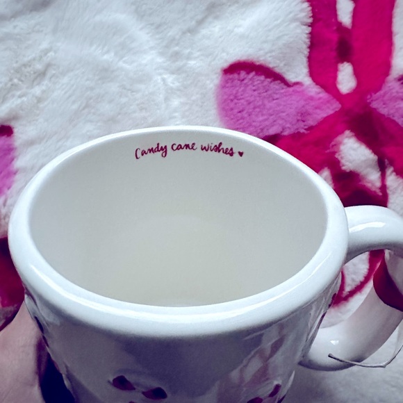 NWT Red & White Candy Cane Mug - Picture 4 of 4